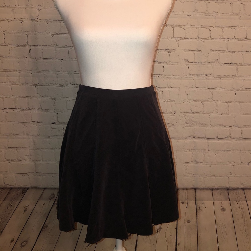 Dark Grey Skater Skirt
